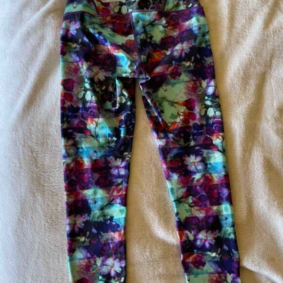 Athleta floral pattern legging - Picture 1 of 3